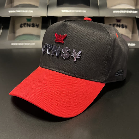 BLACK/RED